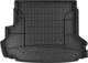 Гумовий килимок у багажник Frogum Pro-Line для Nissan X-Trail (mkII)(T31) 2007-2013 (з органайзером)(багажник) (FG TM404922) - изображение 1