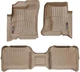 Килимки Weathertech Beige для Dodge Dakota (mkIII) 2005-2011; Mitsubishi Raider (mkI) 2004-2009 (double cab) (WT 450251-450252) - изображение 1
