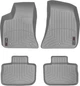 Килимки Weathertech Grey для Chrysler 300/300C (mkII) 2010-2023; Dodge Charger (mkII) 2010-2023 (задній привід) (WT 463791-463792) - изображение 1