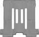 Килимки Weathertech Grey для Kia Carnival (mkIII) 2014-2021 (2 ряд - знімне центральне сидіння)(без розважальної системою ззаду)(2-3 ряд) (WT 467092) - изображение 1