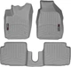 Килимки Weathertech Grey для Fiat 500 (mkI) 2007-2024 (МКПП) (WT 463691-463522) - изображение 1