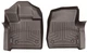 Килимки Weathertech Choco для Ford F-150 (mkXIII-mkXIV) 2014→ (Regular cab)(роздільний)(1 ряд) (WT 477921) - изображение 1