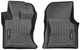 Килимки Weathertech Black для Jaguar F-Pace (mkI) 2016-2020; Land Rover Range Rover Velar (mkI) 2017-2020 (1 ряд) (WT 449631) - изображение 1