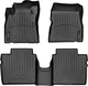 Килимки Weathertech Black для Nissan Note (E12) 2012-2015 / Almera (N17) 2011-2015 (важіль багажника не з боку статі водія) (WT 445771-444112) - изображение 1