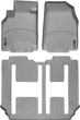Килимки Weathertech Grey для Mazda CX-9 (mkI) 2006-2015 (1-2-3 ряд) (WT 461531-461532) - изображение 1