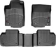 Килимки Weathertech Black для Mercedes-Benz ML-Class (W166) 2011-2015 / GLE-Class (W166) 2015-2019 / GL-Class (X166) 2012-2015 / GLS-Class (X166) 2015-2019 (1-2 ряд) (WT 444011-444012) - изображение 1