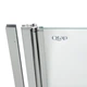 Штора на ванну Qtap Standard CRM407513APL стекло Pear 6 мм, 75х140 см, левая - изображение 6