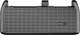 Килимок Weathertech Black для Hyundai Entourage (mkI) 2007-2010 (багажник за 3 рядом) (WT 40308) - изображение 1