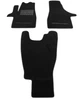 Двошарові килимки Sotra Premium Graphite для Volkswagen Transporter / Caravelle / Multivan (T5-T6)(1 ряд - 1+1)(без кліпс)(1 ряд) 2003-2024 (ST 07396-CH-Graphite) - изображение 1