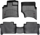 Килимки Weathertech Black для Audi Q7 (mkI) 2005-2015 (1-2 ряд) (WT 441511-441512) - изображение 1