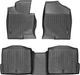 Килимки Weathertech Black для Kia Cadenza (mkI) 2014-2016 (WT 444891-444893) - изображение 1