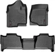Килимки Weathertech Black для Cadillac Escalade (mkIII) / Escalade ESV (mkIII) 2006-2014 (не гібрид)(1-2 ряд) (WT 440661-440666) - изображение 1