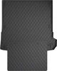 Гумові килимки в багажник Gledring для Audi Q7 (mkII)(5 місць) 2015→ (trunk with doggy mat) (GR 1117-1999) - зображення 1