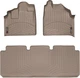 Килимки Weathertech Beige для Honda Odyssey (mkII)(RL1) 1998-2004 (1-2 ряд) (WT 453561-451132) - изображение 1