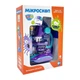 Микроскоп SK 0006 размер 19,5см, свет, стекла, пробирки 2 шт, 2 цвета, на батарейке, в коробке, 18-25-7,5см - изображение 2