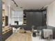 Письмовий стіл Metkas Home А012L, 1600×600×760 мм, ЛДСП, Антрацит-Кашемір (MA012LAK) - зображення 4