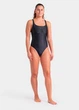 Купальник закрытый женский Arena Solid Swimsuit Control Pro Bac 43 Чорний 2400000U 5910 - изображение 3