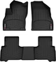 Килимки Weathertech Black для Citroen Nemo (mkI); Fiat Qubo (mkI); Peugeot Bipper (mkI) 2007-2021 (1-2 ряд) (WT 4414091-4414092) - изображение 1