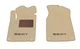 Двошарові килимки Sotra Premium Beige для Seat Alhambra (mkI)(1 ряд) 1996-2010 (ST 90237-CH-Beige) - изображение 1