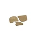 Двошарові килимки Sotra Premium Beige для Kia Pregio (mkI)(1 ряд) 2003-2006 (ST 90234-CH-Beige) - изображение 1
