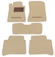 Двошарові килимки Sotra Premium Beige для Mercedes-Benz CLS-Class (W219)(1 ряд) 2004-2010 (ST 01266-CH-Beige) - изображение 1