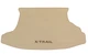 Двошарові килимки Sotra Premium 10mm Beige для Nissan X-Trail (mkI)(багажник) 2001-2007 (ST 00751-CH-Beige) - зображення 1