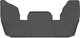 Килимки Weathertech Black для Acura MDX (mkIV) 2021→; Honda Pilot (mkIV) 2022→ (3 ряд) (WT 4416693) - изображение 1