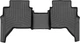 Килимки Weathertech Black для Ford Ranger (mkII) 2019-2023 (USA)(double cab)(2 ряд) (WT 4415182) - изображение 1