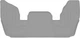 Килимки Weathertech Grey для Acura MDX (mkIV) 2021→; Honda Pilot (mkIV) 2022→ (3 ряд) (WT 4616693) - изображение 1