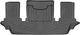 Килимки Weathertech Black для Lincoln Aviator (mkII)(6 seats)(3 row) 2019→ (WT 4415763) - зображення 1