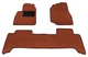 Двошарові килимки Sotra Premium Terracotta для Lexus LX (mkII)(J100) 1998-2007 (ST 06519-PR-Terra) - изображение 1