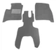 Двошарові килимки Sotra Premium Grey для Toyota Avensis Verso (mkII)(1 ряд) 2001-2009 АКПП (ST 90236-PR-Grey) - изображение 1