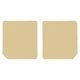 Двошарові килимки Sotra Premium Beige для Opel Zafira (mkI)(A)(3 ряд) 1999-2005 (ST 90559-PR-Beige) - изображение 1
