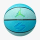 Баскетбольный мяч Jordan Jordan Playground 8P L Doncic Deflated Copa/Black/Laser Blue/Electric Green 07 ONE SIZE Комбінований J.101.3252.461.07 - изображение 2