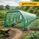 Садовая теплица парник LEOBRO усиленная Garden 30м2 Green (LB-G126-GRN) - изображение 6