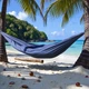 Гамак Tribe Hammock (2,95×1,48 м) синий navy до 150 кг - изображение 1