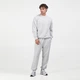 Мужской серый свитшот New Balance Athletics French Terry 48 (M) (MT41506AHH) - изображение 4
