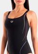 Купальник Arena SWIMSUIT LUDOVICA SOFT CURVE B 48 Чорний 010353-590 - изображение 3