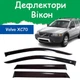 Дефлектори бічних вікон Volvo XC70 II Вольво ХС70 2 універсал 2000-2007 вітровики - зображення 1