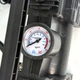 Компрессор автомобильный портативный от прикуривателя 12V Air Pump, компактный воздушный автокомпрессор насос с манометром и фонариком для накачки шин и надувных изделий Черный, APLX-125 - изображение 4