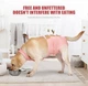 Дихаюча попона для собак Derby Breathable Pet Recovery Suite, Pink, L - зображення 5