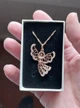 Кулон оберег "Ангел-хранитель любви" на цепочке медзолото 18К Xuping Jewelry в сувенирной коробочке (14922) - изображение 2
