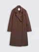 Пальто вовняне Tom Tailor 1047542 XL Коричневе - зображення 6