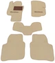 Двошарові килимки Sotra Premium Beige для Skoda Superb (mkII)(B6)(з електрорегулювання сидінь) 2008-2015 (ST 90665-CH-Beige) - изображение 1