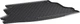 Гумовий килимок у багажник Gledring для Honda Civic (mkX) 2015-2021 (EU)(хетчбек)(без запаски)(багажник) (GR 1854) - изображение 2