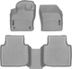 Килимки Weathertech Grey для Volkswagen Tiguan (mkII) 2020-2024 (USA)(Allspace)(2 кріплення) (WT 4615631-469893) - изображение 1