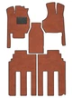 Двошарові килимки Sotra Premium Terracotta для Chrysler Grand Voyager (mkIV)(1-2 ряд) 2000-2007 (ST 90949-PR-Terra) - изображение 1