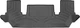 Килимки Weathertech Black для Ford Explorer (mkVI) 2019-2021 (2 ряд - 2 місця)(3 ряд) (WT 4415753) - изображение 1