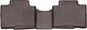 Килимки Weathertech Choco для Toyota Highlander (mkIV) 2019→ (не гібрид)(2 ряд) (WT 4716092) - изображение 1