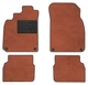 Двошарові килимки Sotra Premium Terracotta для Saab 9-3 (mkII) 2002-2014 (ST 90752-CH-Terra) - изображение 1